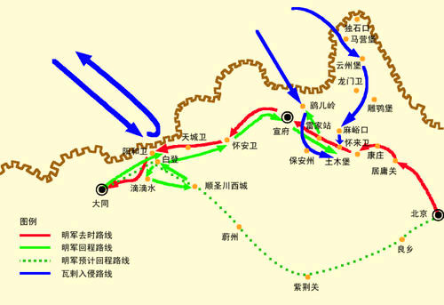 1449年09月01日：土木之变